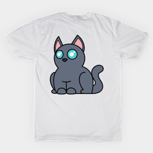 Plump Cat Russian Blue T-Shirt